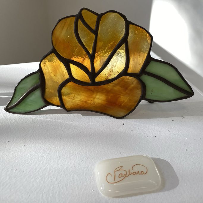 Rose stained glass