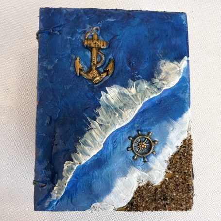 Sea Waves Handmade Book