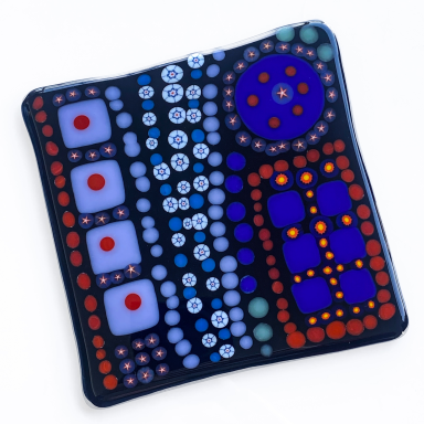 Murrine Glass Coaster